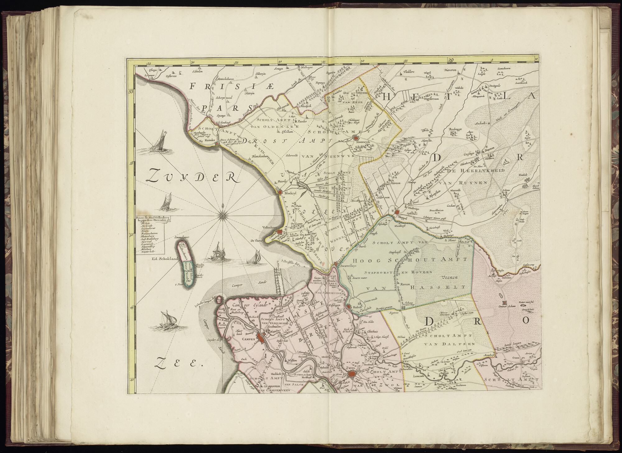 B.0032(032) [kaart 037]; Kaart van Oost-Nederland; kaart