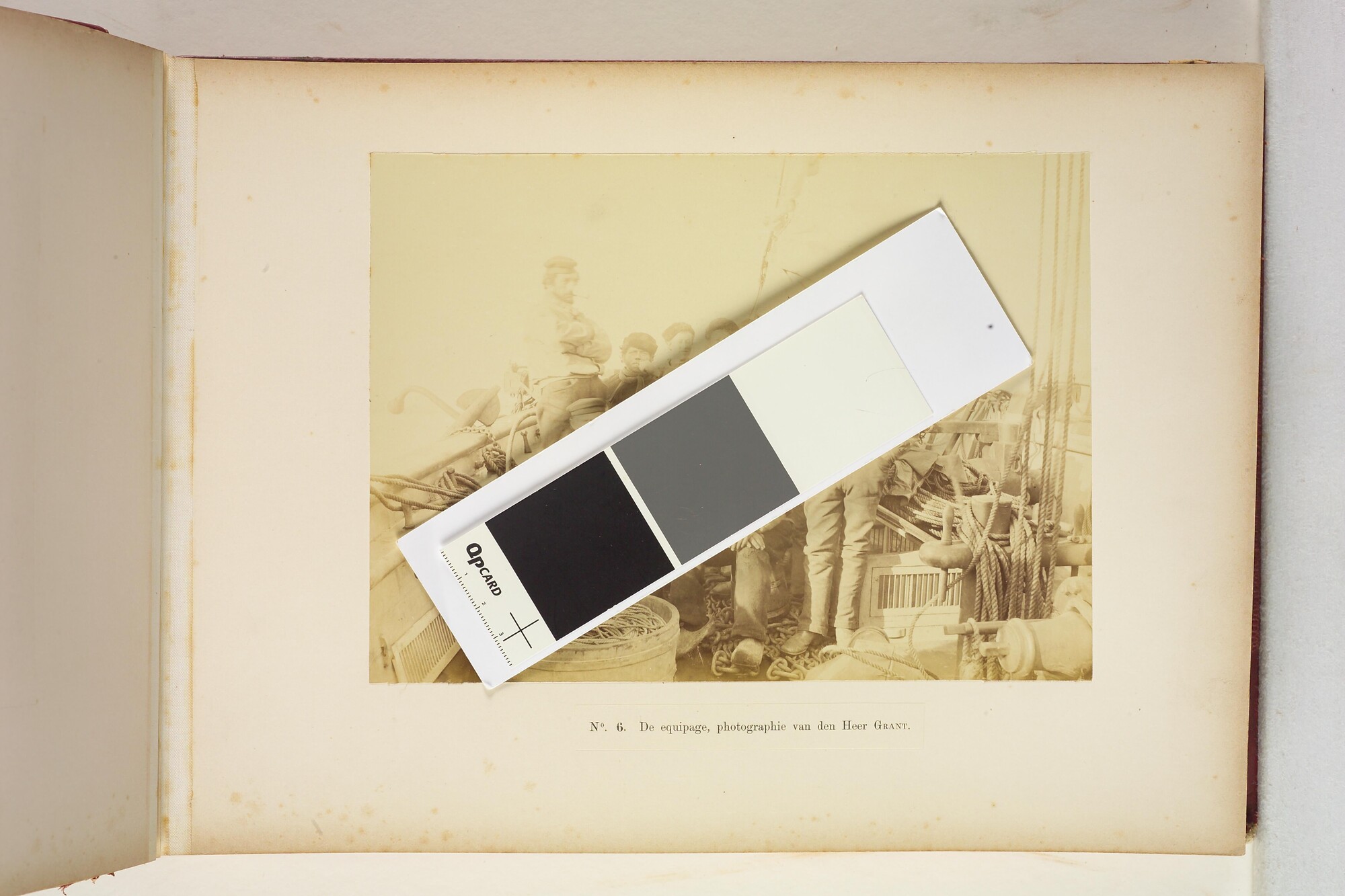 A.0345(06); Album met foto's van de Zesde Noordpoolexpeditie van de Willem Barents in 1883; fotoalbum