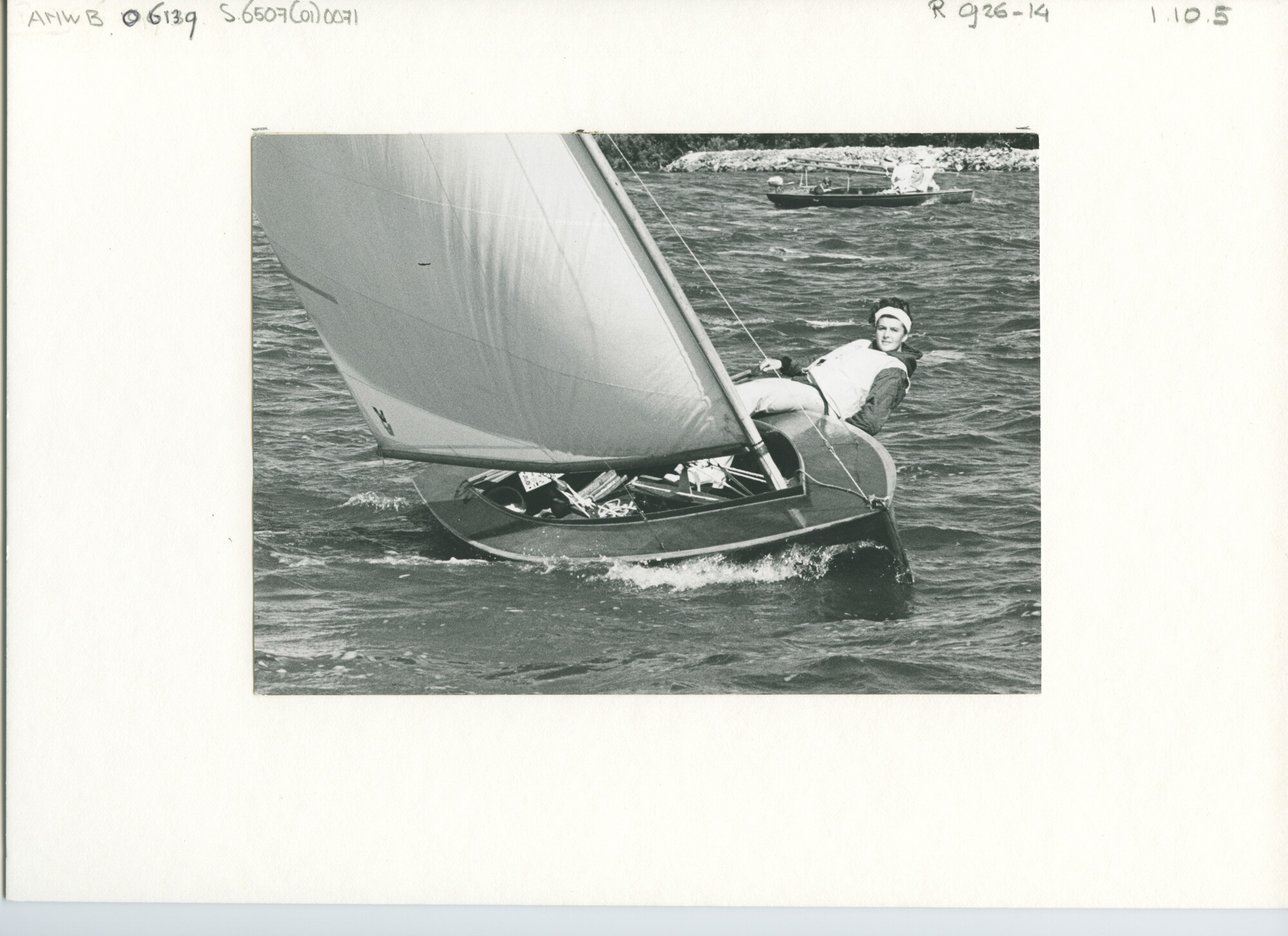S.6507(01)0071; Nederlands Kampioenschap Olympiajol 1964 op de Westeinderplassen; foto