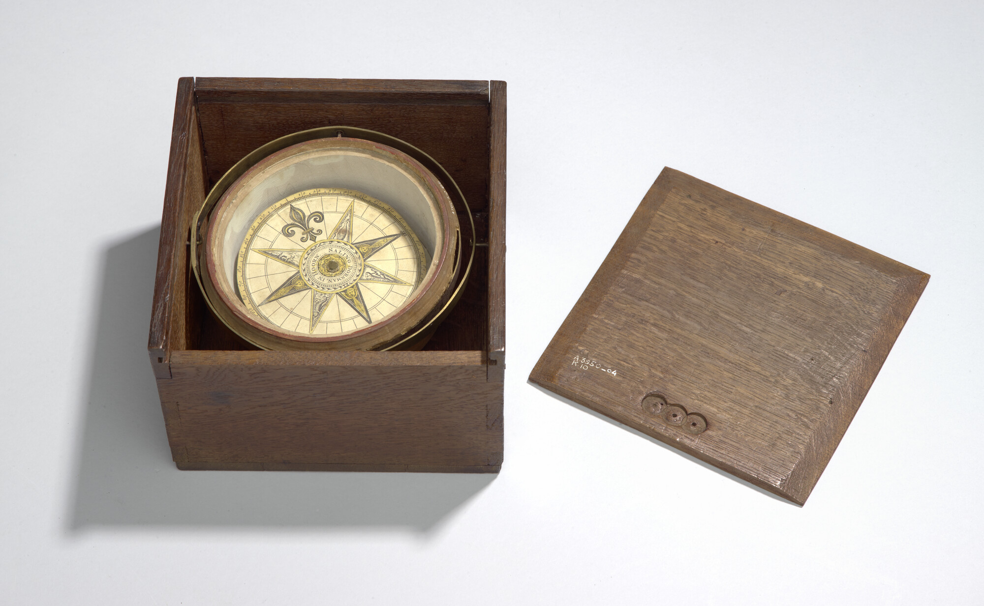 A.3950(04); Kompas door Saling Dorsman, Hoorn, 1775-1825; kompas