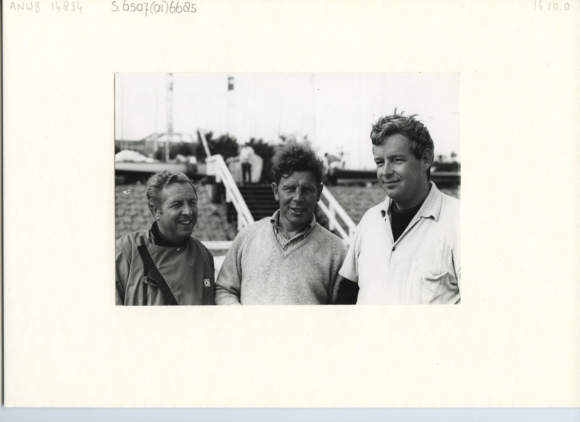S.6507(01)6685; Foto van Cees Kurpershoek, Jack Knights en Ben Staartjes; foto