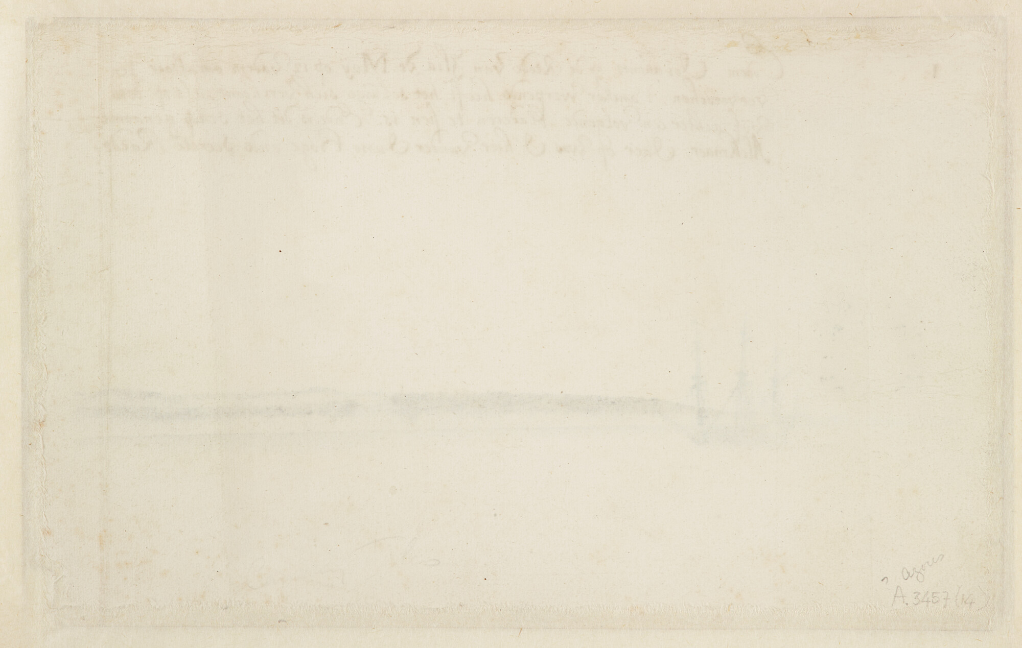 A.3457(14); Deel van een landverkenning van het eiland Maio, één der Kaapverdische Eilanden, vervaardigd tijdens de reis van Johan Maurits van Nassau naar Brazilië; tekening