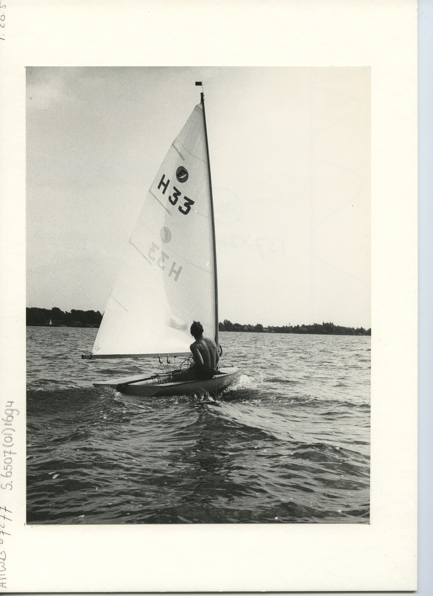 S.6507(01)1694; Foto Europe op Westeinderplassen, 1970; foto