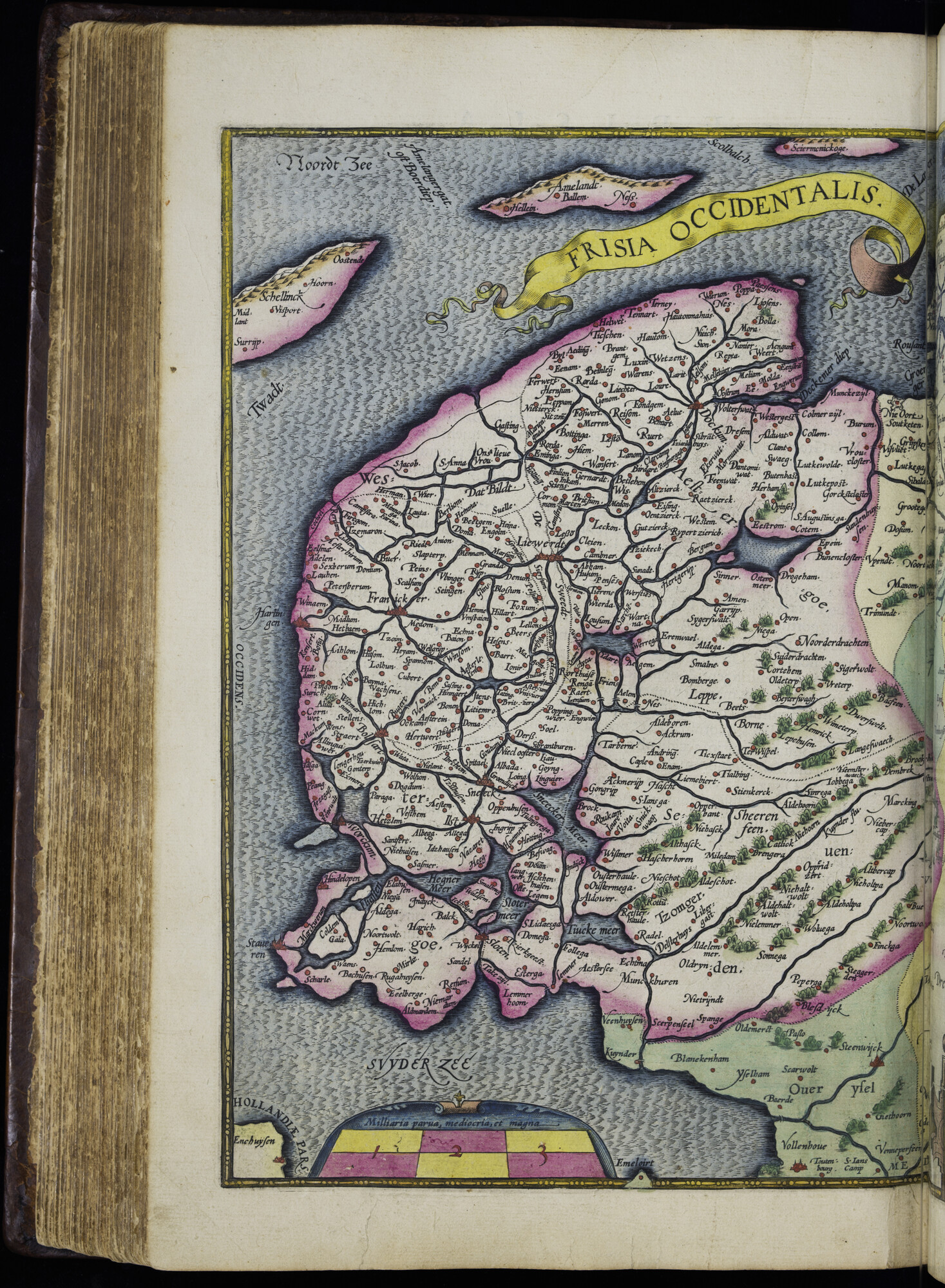 A.0145(232) [kaart 047]; Kaart van Friesland en Groningen; kaart