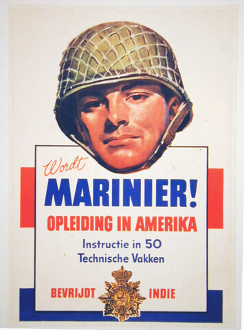 S.6021(01); Wervingsactie voor het Korps Mariniers; affiche