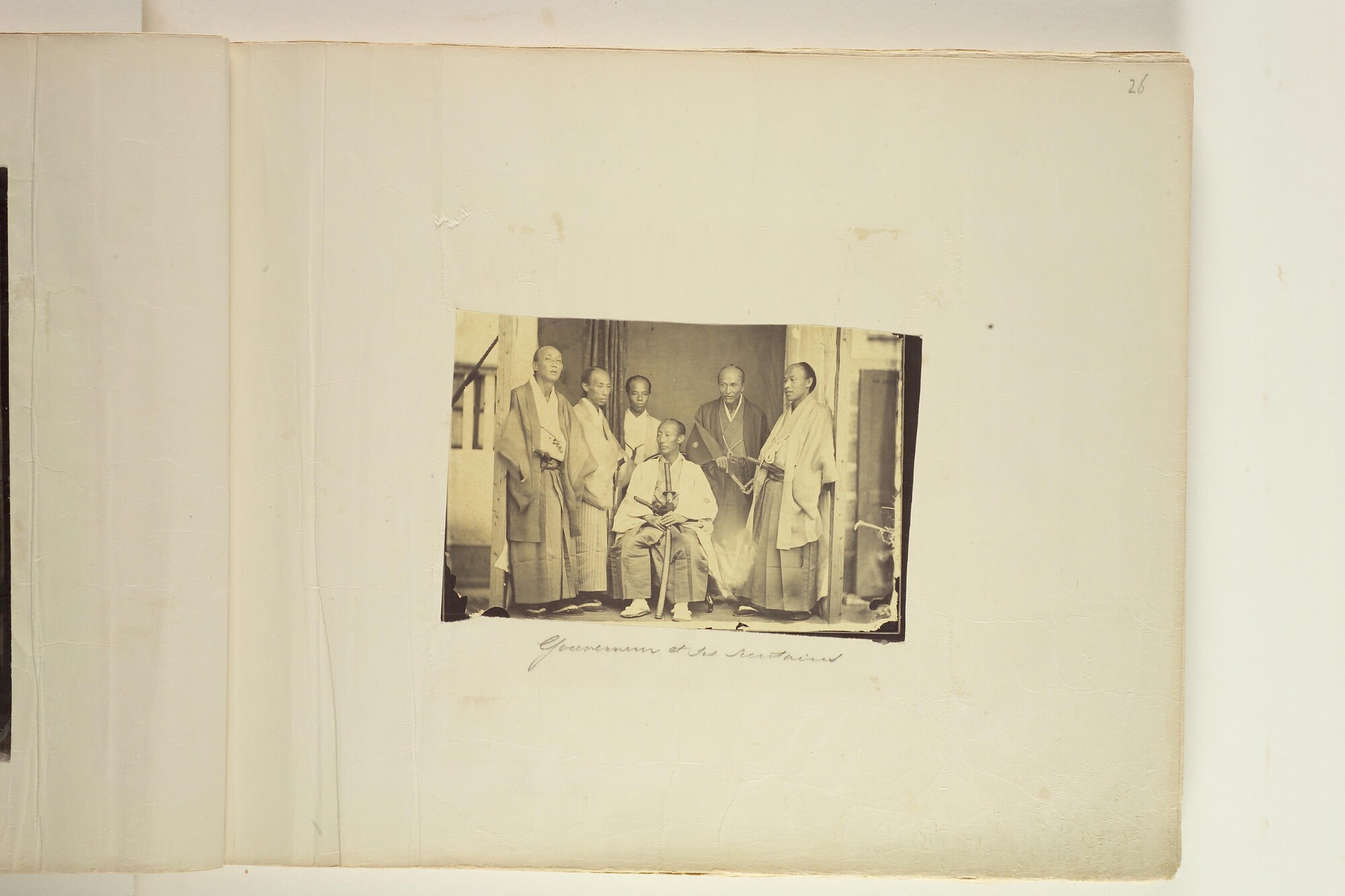 S.3628(02); Album nr. 1 uit een serie van drie van de Nederlandse consul in Japan Dirk de Graeff van Polsbroek; fotoalbum