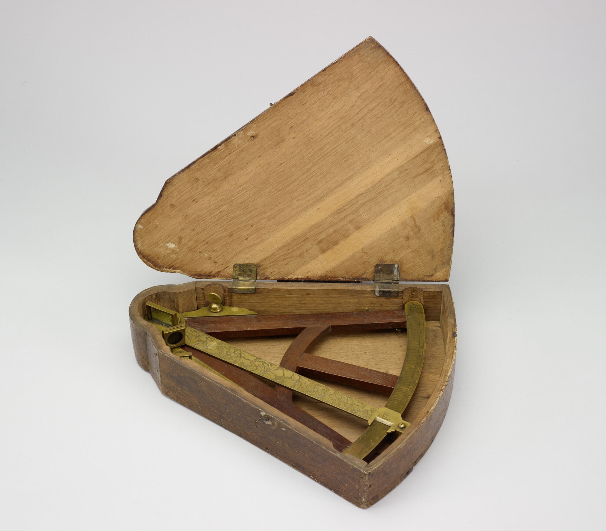 A.3950(26); Octant door Jan Cornelisz. van het eiland Föhr, 1783-1784; octant