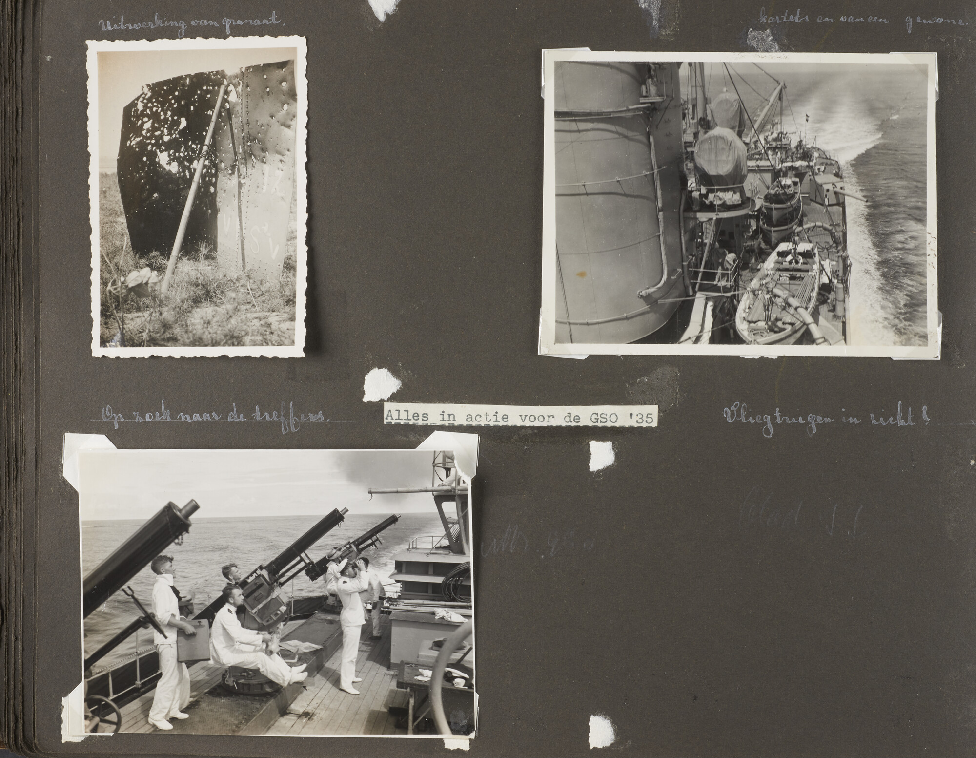 2019.0973; Fotoalbum van luitenant-ter-zee 2e klasse bij de Dienst der Conservatie Bouwen Huisman (1912-2001); fotoalbum