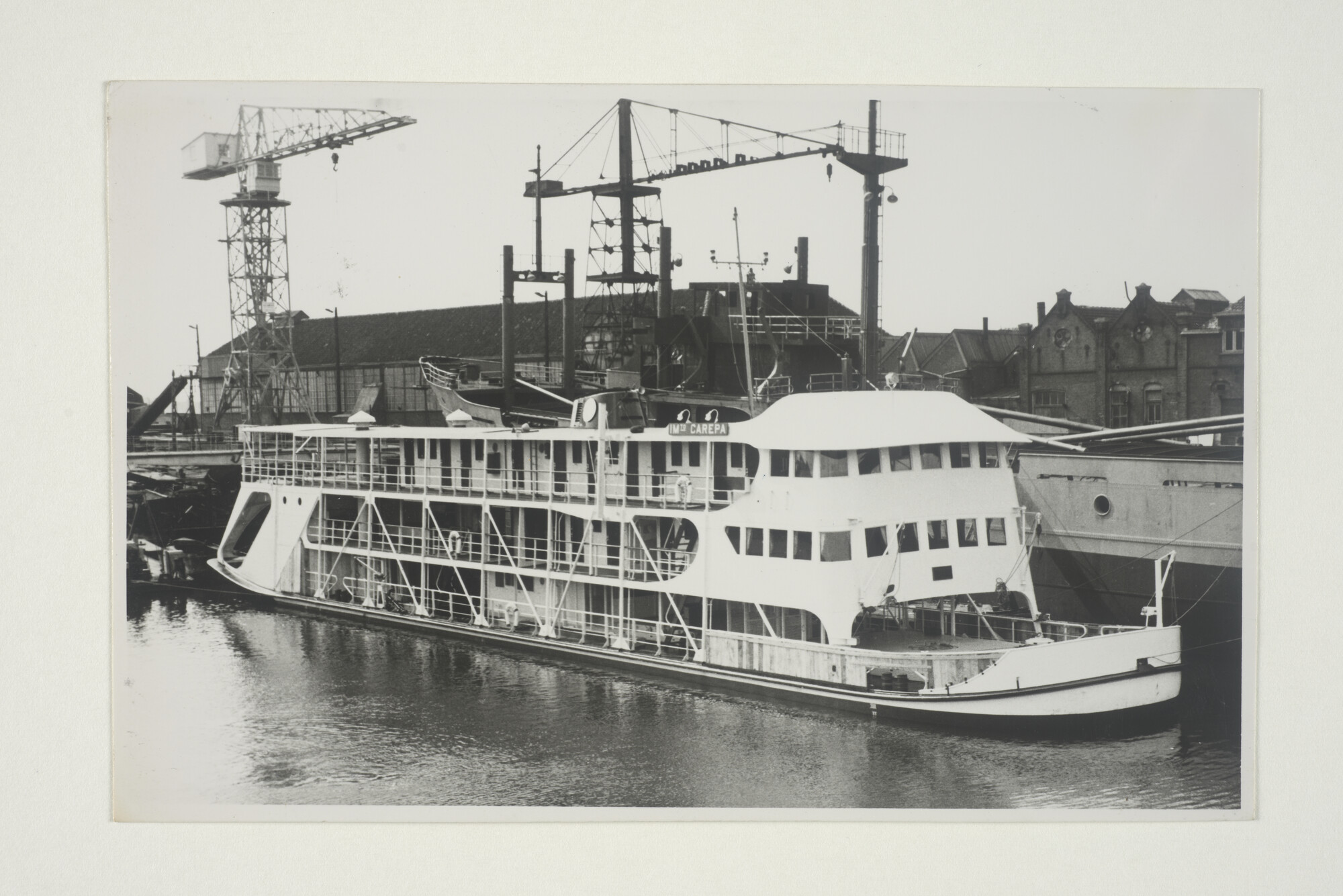 1999.1541; Detailfoto's van de bij de Scheepswerf De Waal (Zaltbommel) in afbouw zijnde Braziliaanse hekwieler 'Im'to Carera' van Serviço de Navagaçao da Amazonia [...]; fotoreportage