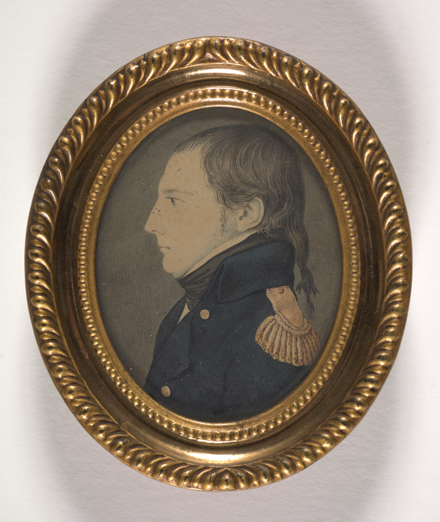 S.1277(01)04; Portret van Kapitein ter Zee Constantijn Johan Wolterbeek; tekening