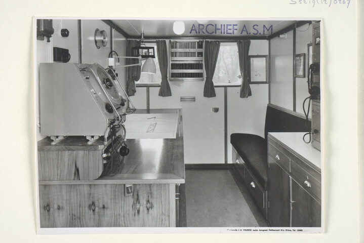 S.5219(12)0267; Interieurfotos genomen aan boord van het Noord-Ierse vrachtschip ms. Fair Head [...]; fotoreportage
