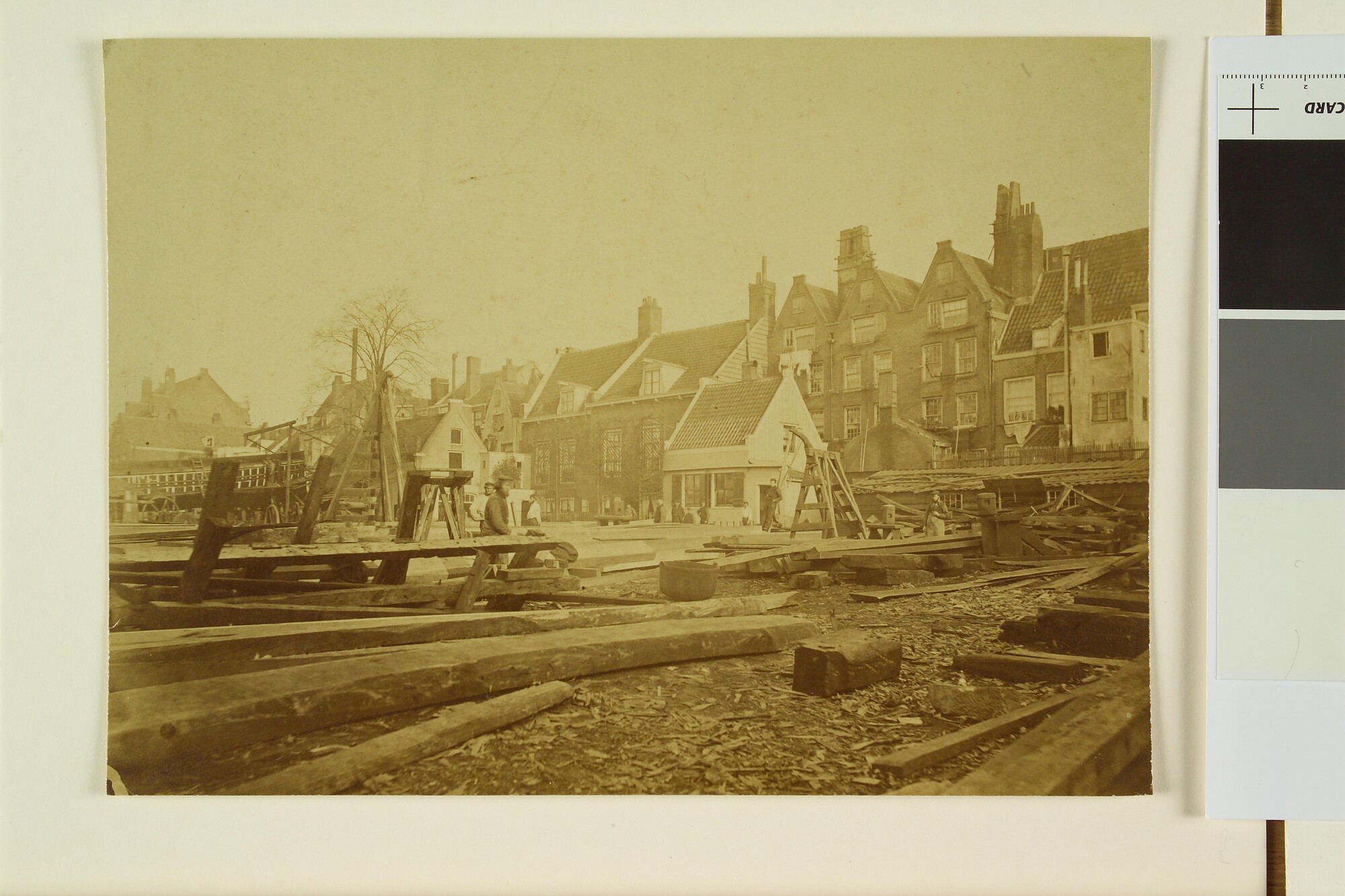 S.2433(07); Foto's gemaakt op de werf van de firma Huygens & van Gelder te Amsterdam; fotoreportage