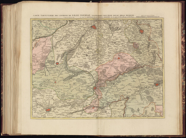 B.0032(033) [kaart 071]; Kaart van Noordwest-Frankrijk; kaart