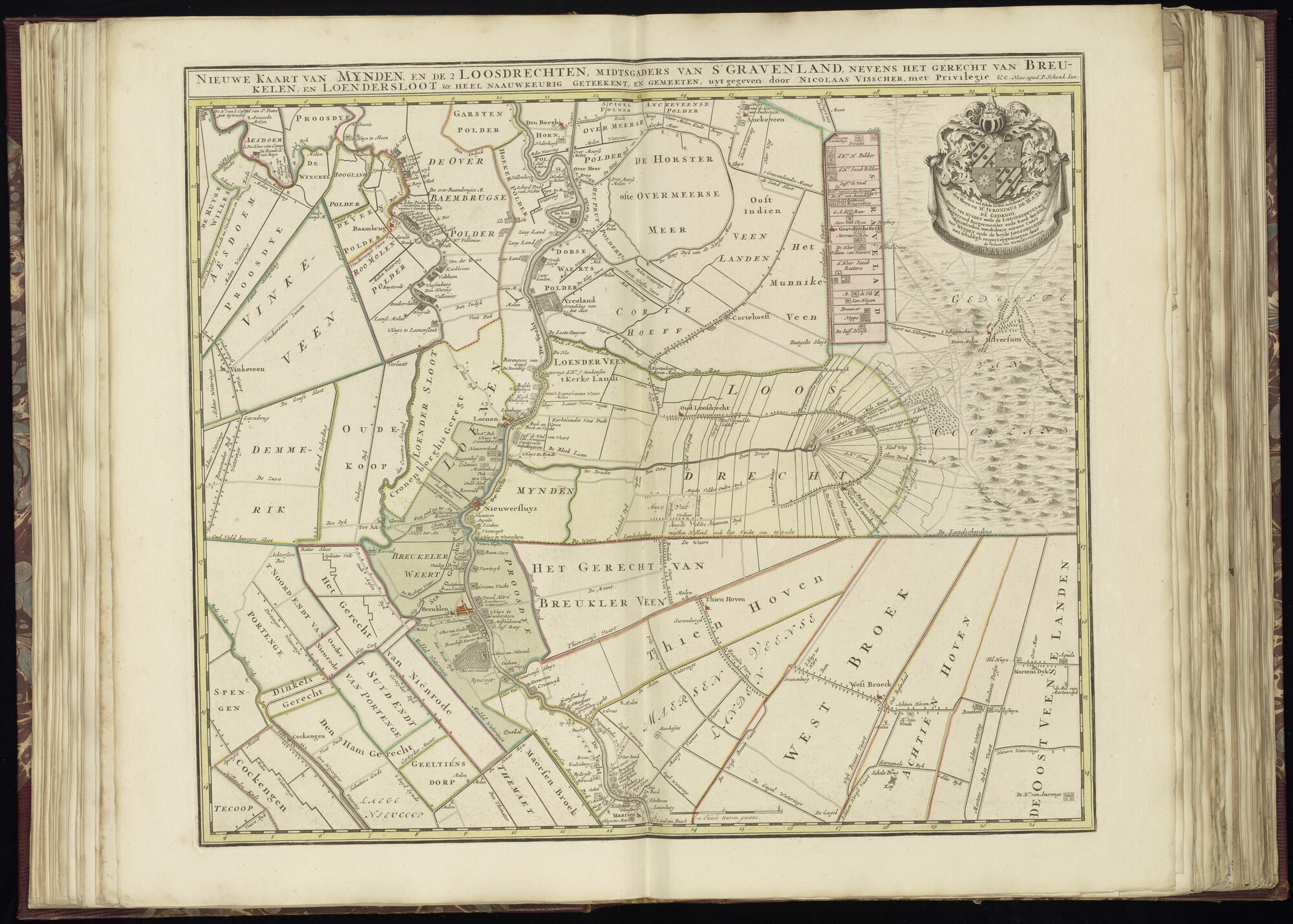 B.0032(032) [kaart 014]; Kaart van Noord-Holland en Utrecht; kaart