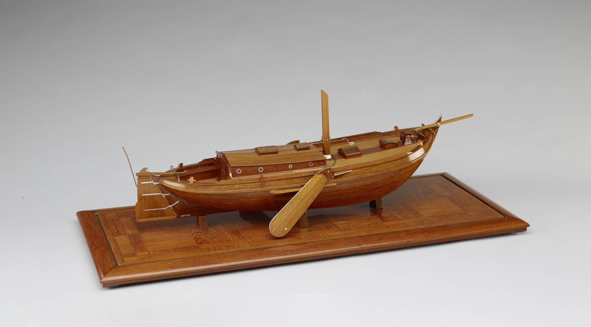 1995.1296; Model van een Vollenhovense boljacht; scheepsmodel