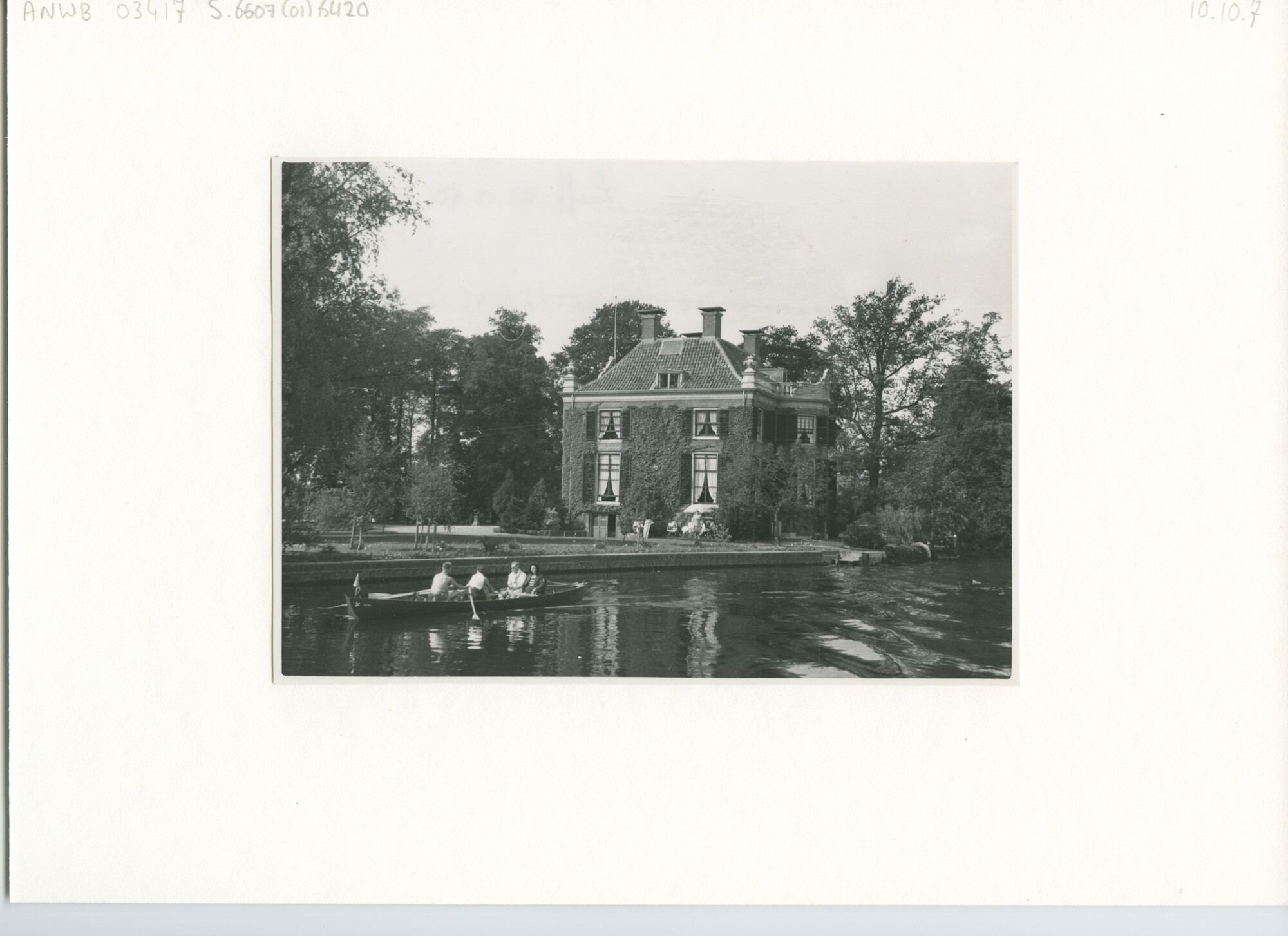 S.6507(01)6420; Foto van "Vechtvliet"; foto