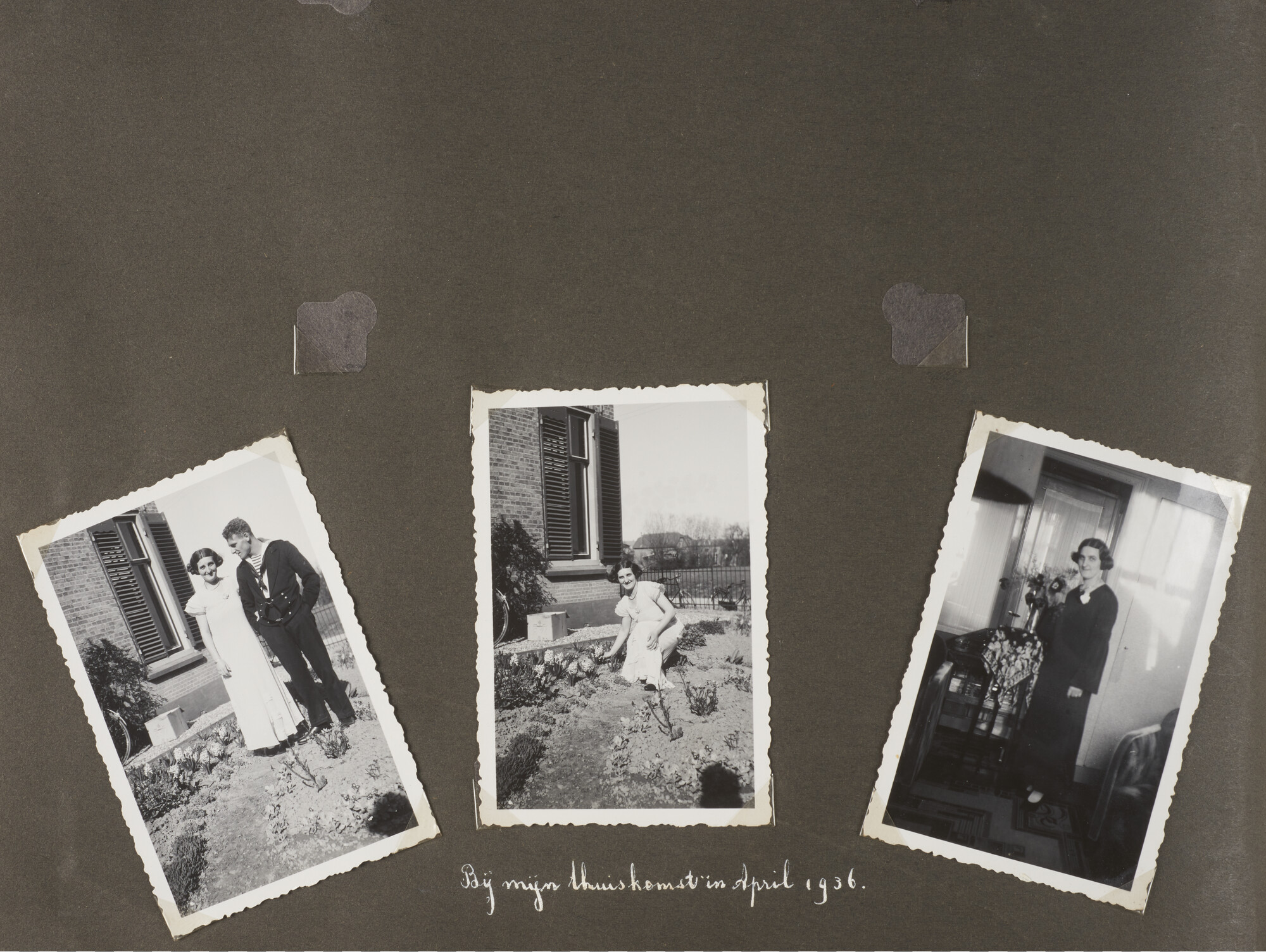 2019.0972; Fotoalbum van luitenant-ter-zee 2e klasse bij de Dienst der Conservatie Bouwen Huisman (1912-2001); fotoalbum