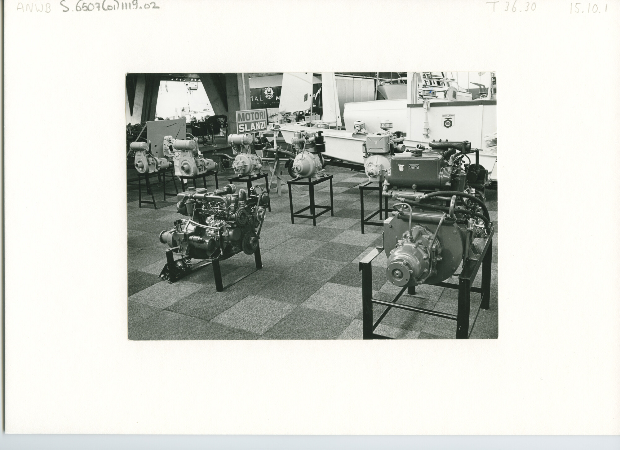 S.6507(01)1119.02; Foto van de HISWA 1966.; foto