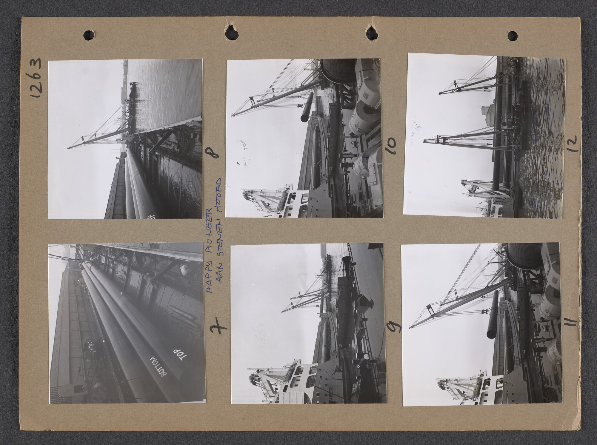 S.9102(32); Multomap met foto's door Ben Burgers, samengesteld door de Vereniging De Amsterdamsche Haven; foto