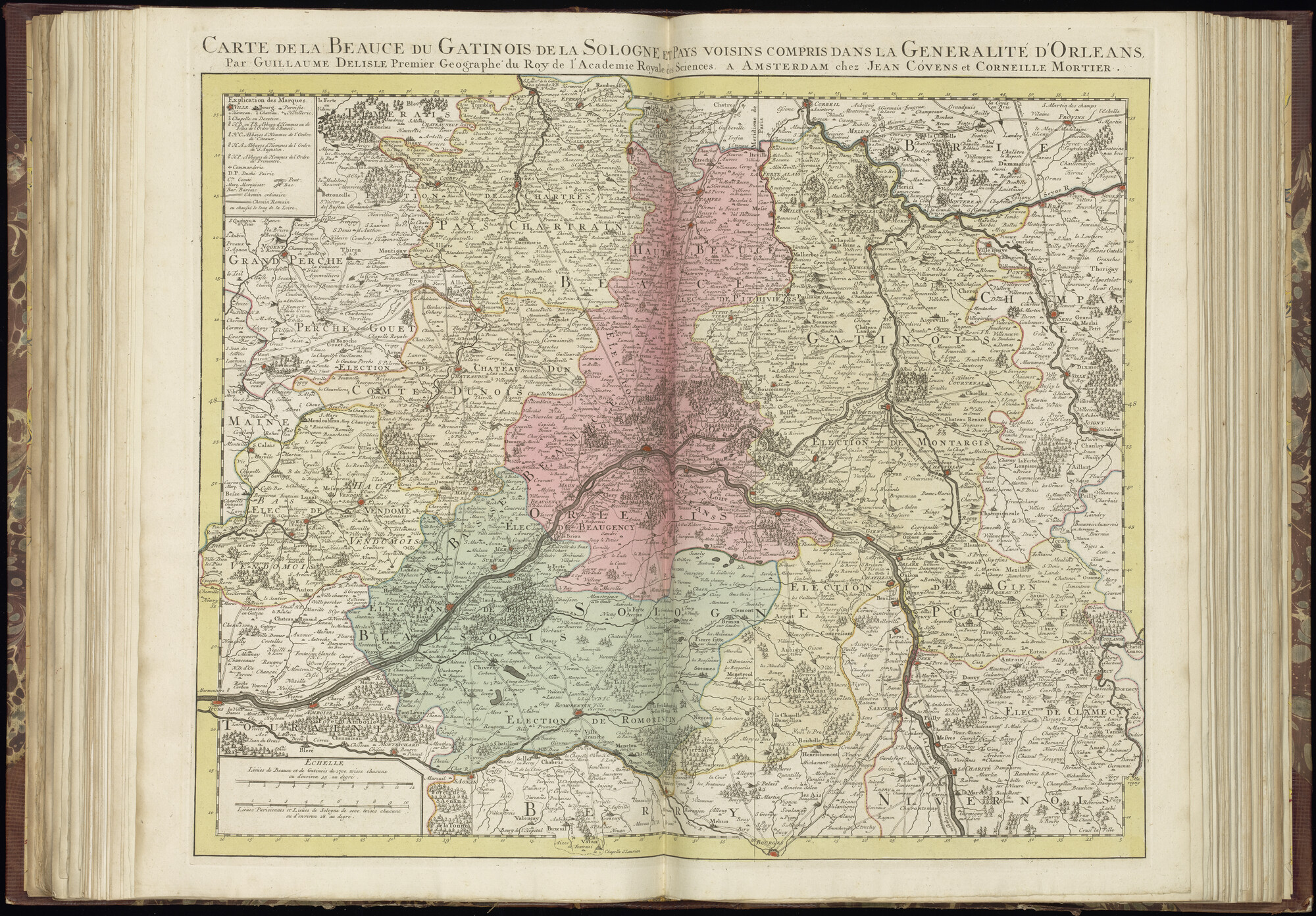 B.0032(027) [kaart 038]; Kaart van Centraal-Frankrijk; kaart