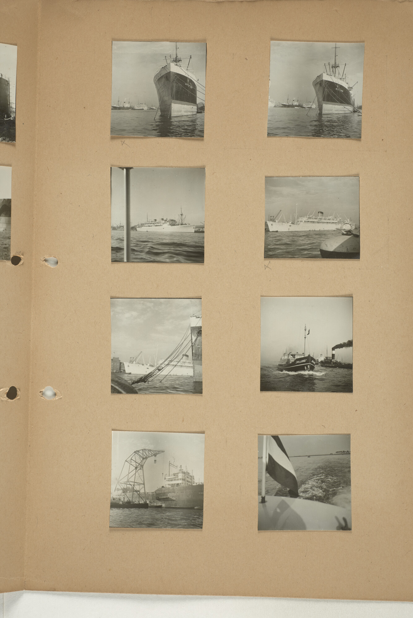 1998.2179; Omslag met een grote hoeveelheid proef foto's gemaakt in opdracht van de Gemeente Handelsinrichtingen in Amsterdam; omslag