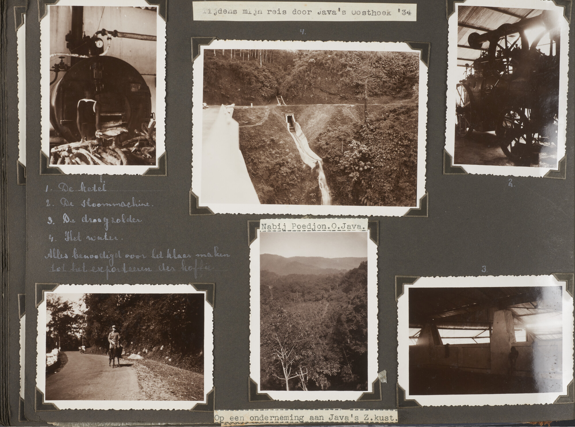 2019.0973; Fotoalbum van luitenant-ter-zee 2e klasse bij de Dienst der Conservatie Bouwen Huisman (1912-2001); fotoalbum