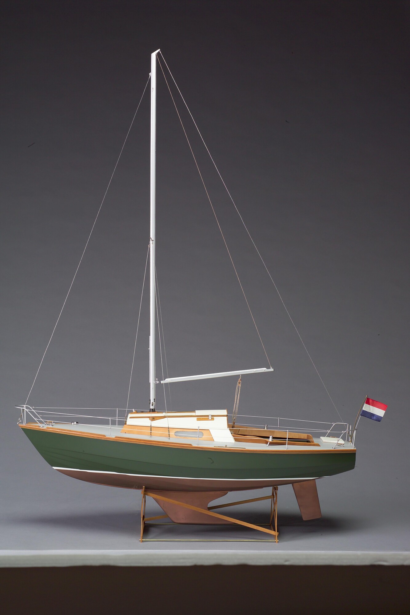 1994.4714; Model van een Waarschip; scheepsmodel