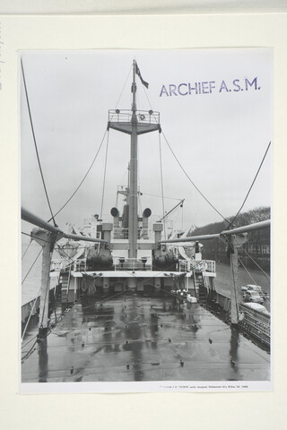 S.5219(12)0266; Foto's van proeftocht van het Noord-Ierse (Laker) vrachtschip ms. 'Fair Head' van de Ulster Steamship Compagny [...]; fotoreportage