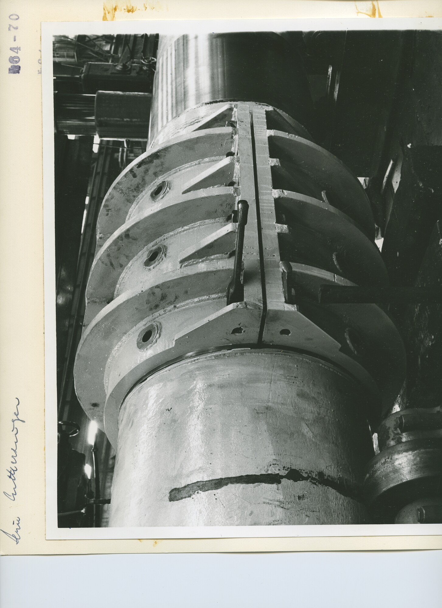 S.5444(3837)13; Onderdelen voor een cutterzuiger; foto
