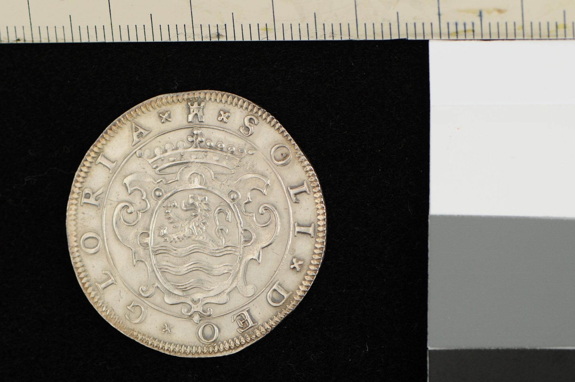 A.0023(027); Rekenpenning op de vernietiging van de onoverwinnelijke vloot, 1588; jeton