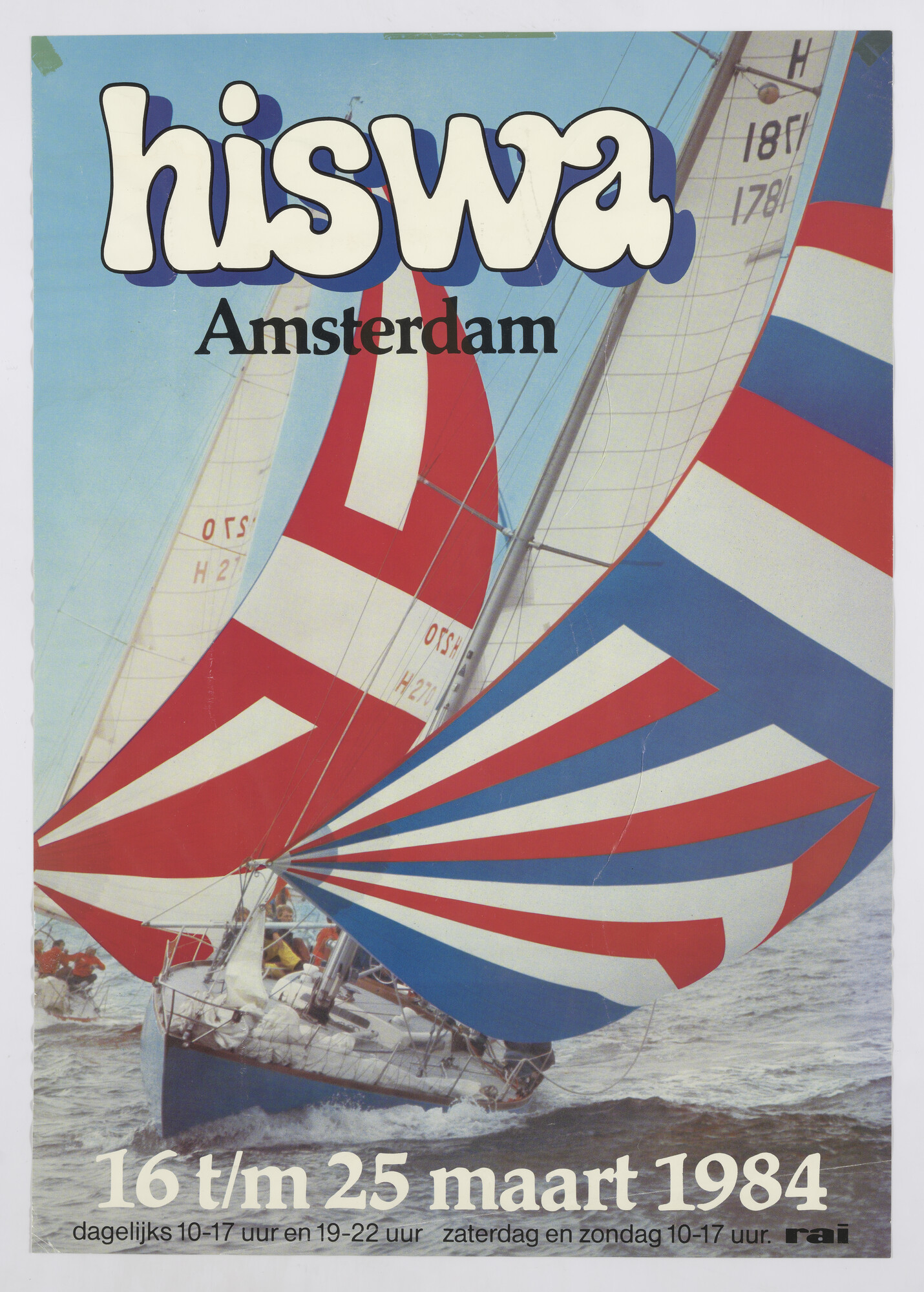1989.0730; HISWA in Amsterdam, maart 1984; affiche