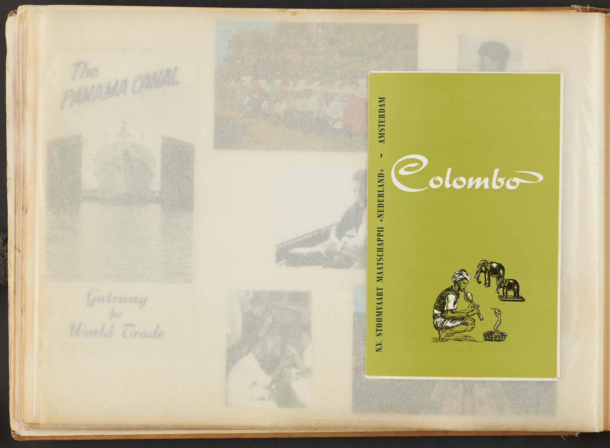 2019.0691; Fotoalbum van M.E. (Marieken) Wanninkhof, hofmeesteres op ms. Oranje van 2 september 1963 tot 1 september 1964; fotoalbum