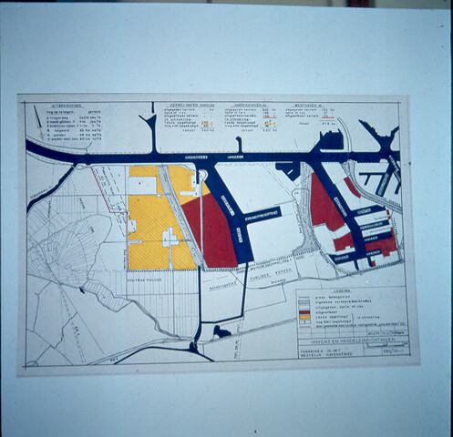 S.9100(5212); Dia uitbreiding plan Westelijk Havengebied; diapositief