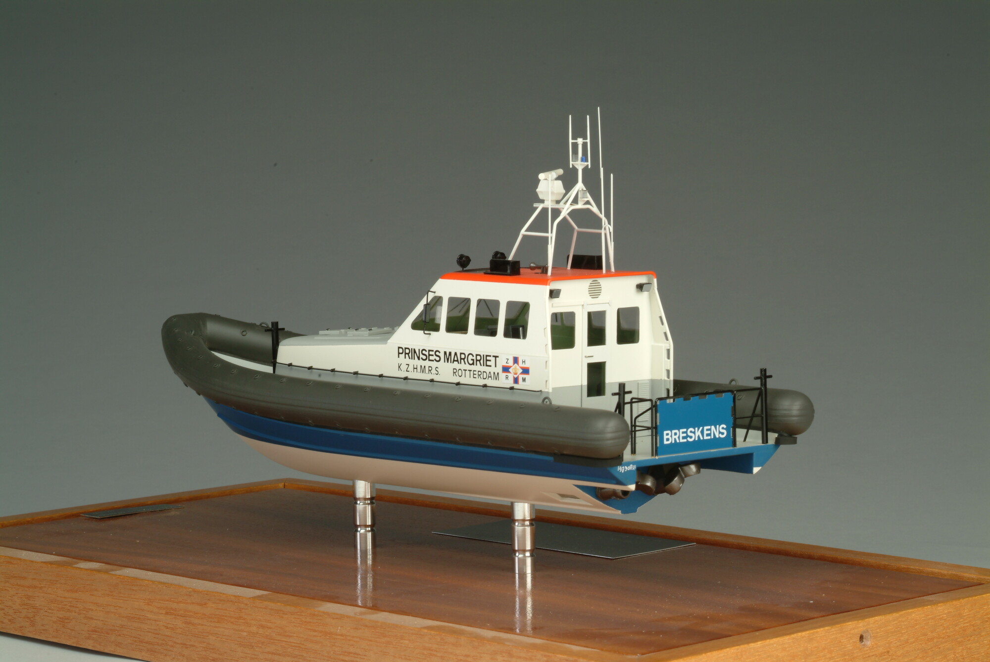 1993.0821; Model van de reddingboot Prinses Margriet; scheepsmodel