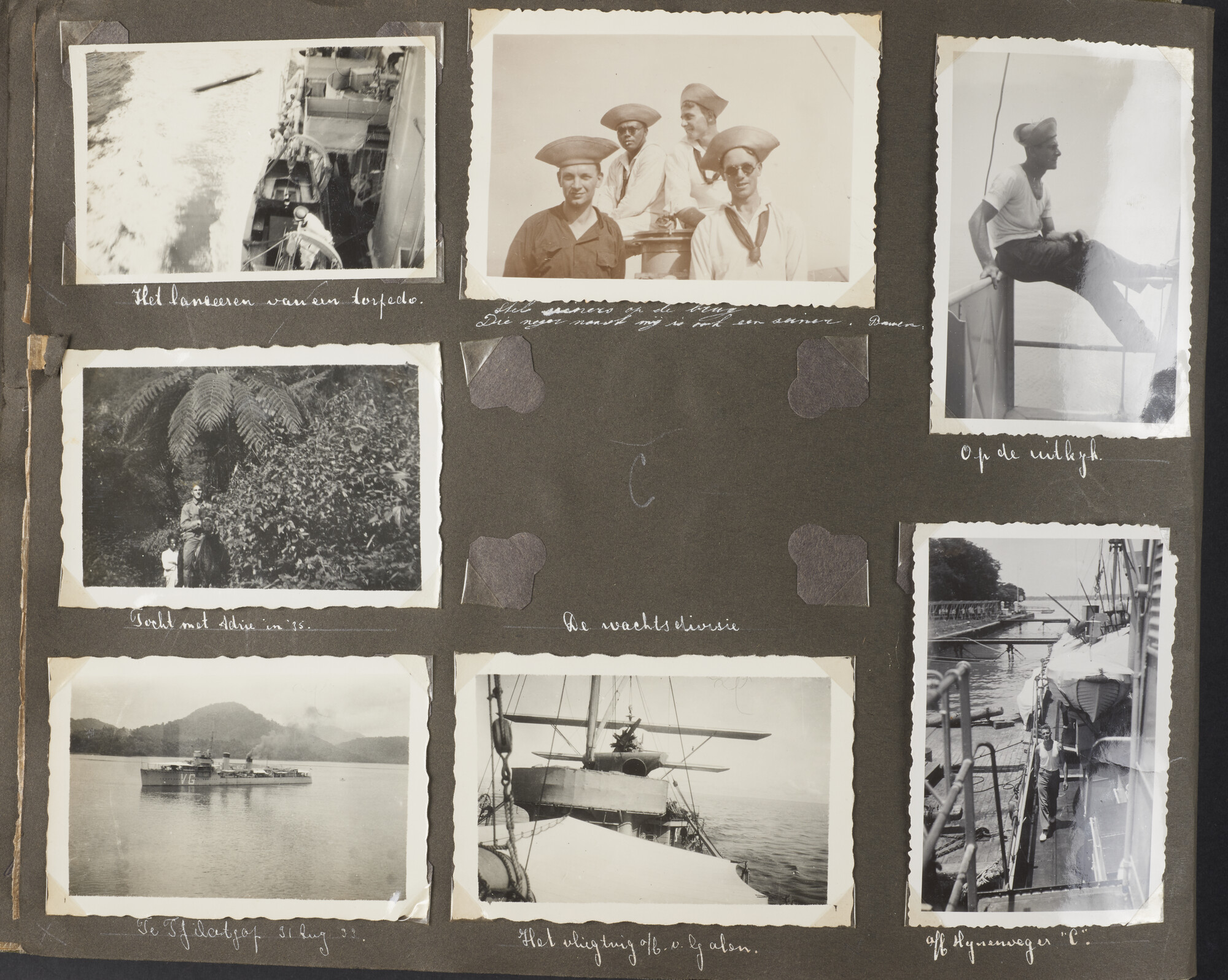 2019.0972; Fotoalbum van luitenant-ter-zee 2e klasse bij de Dienst der Conservatie Bouwen Huisman (1912-2001); fotoalbum
