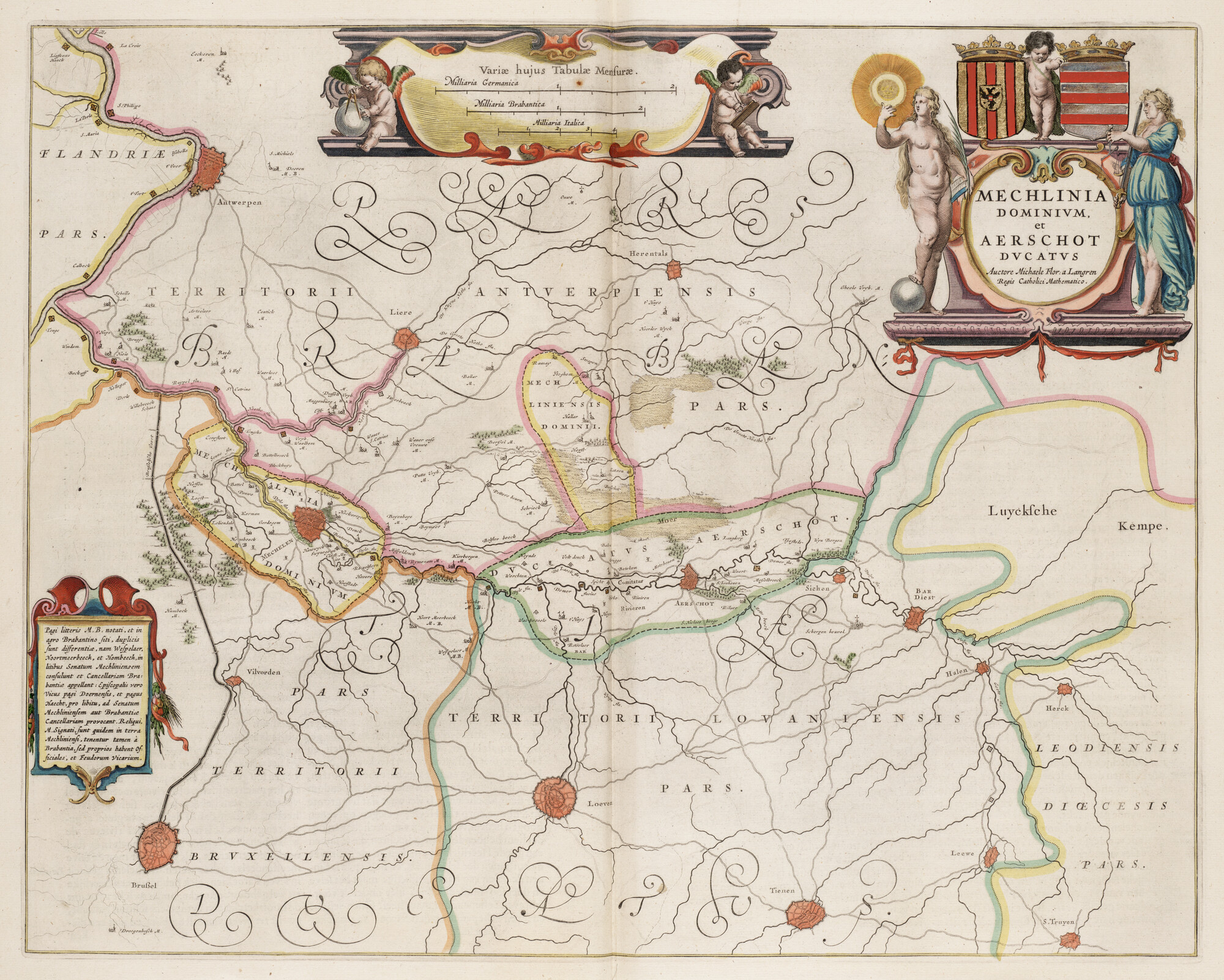 S.1034(03) [kaart 036]; Kaart van Mechelen en Aarschot; landkaart