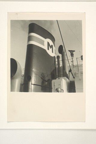 S.5219(12)0118; Foto van het Finse vrachtschip ss. 'Pamilo' voor Enso Gutzeit te Helsinki na de overdracht aan de eigenaar; foto