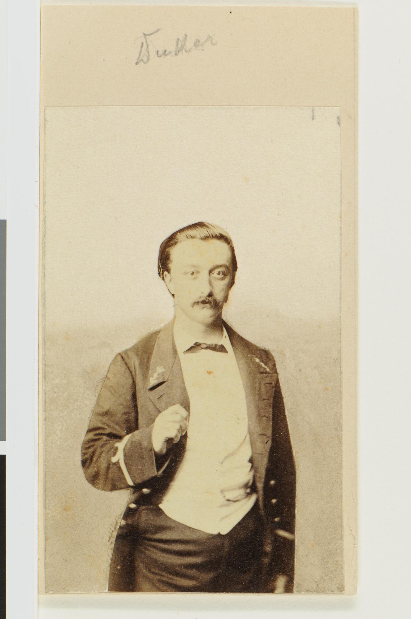 A.1361(25)12; Portretfoto van J.L. Duker, (1840-1880); foto