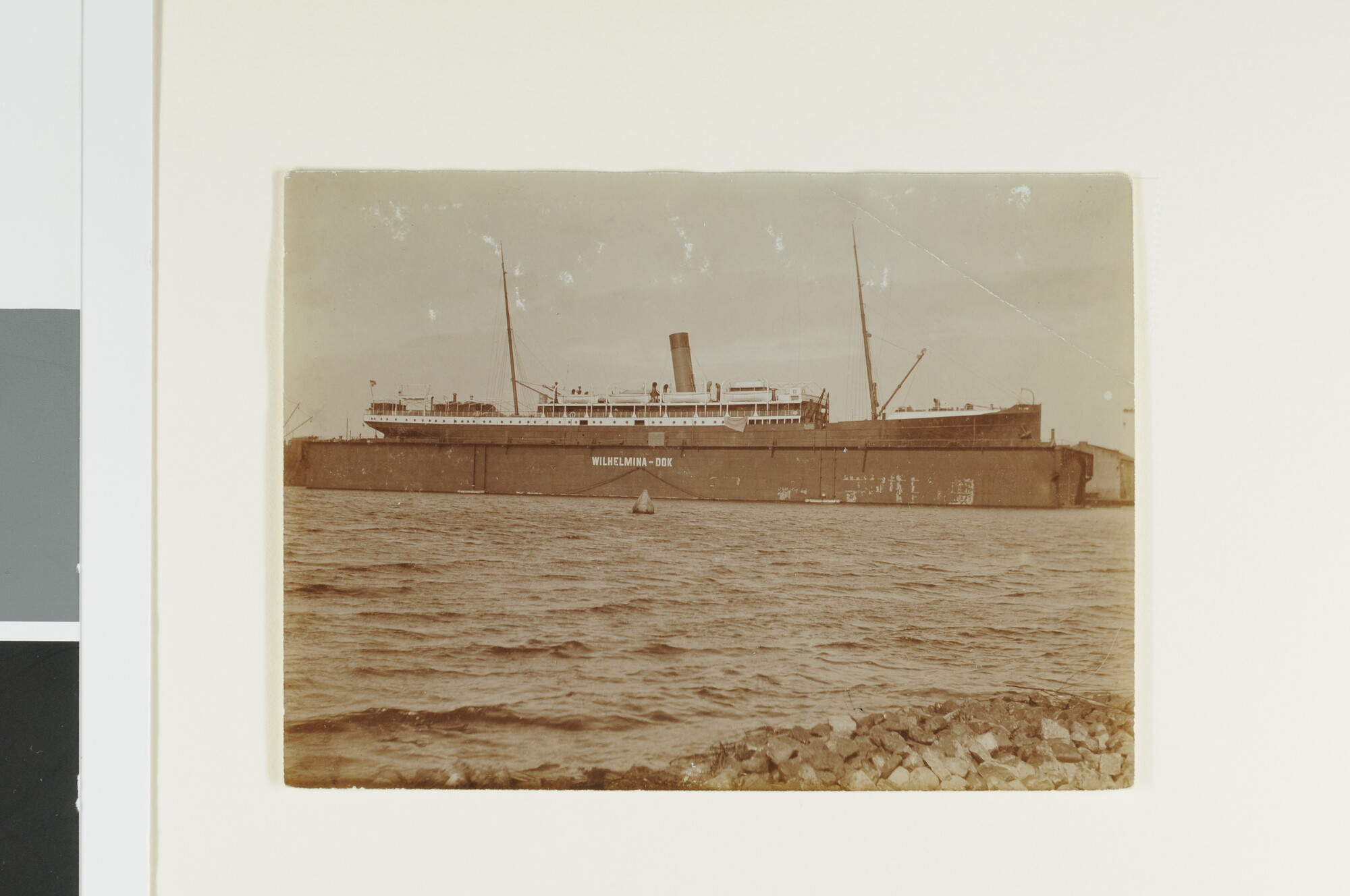 S.3565(06); Het mailschip ss. Koning Willem I van de SMN; foto