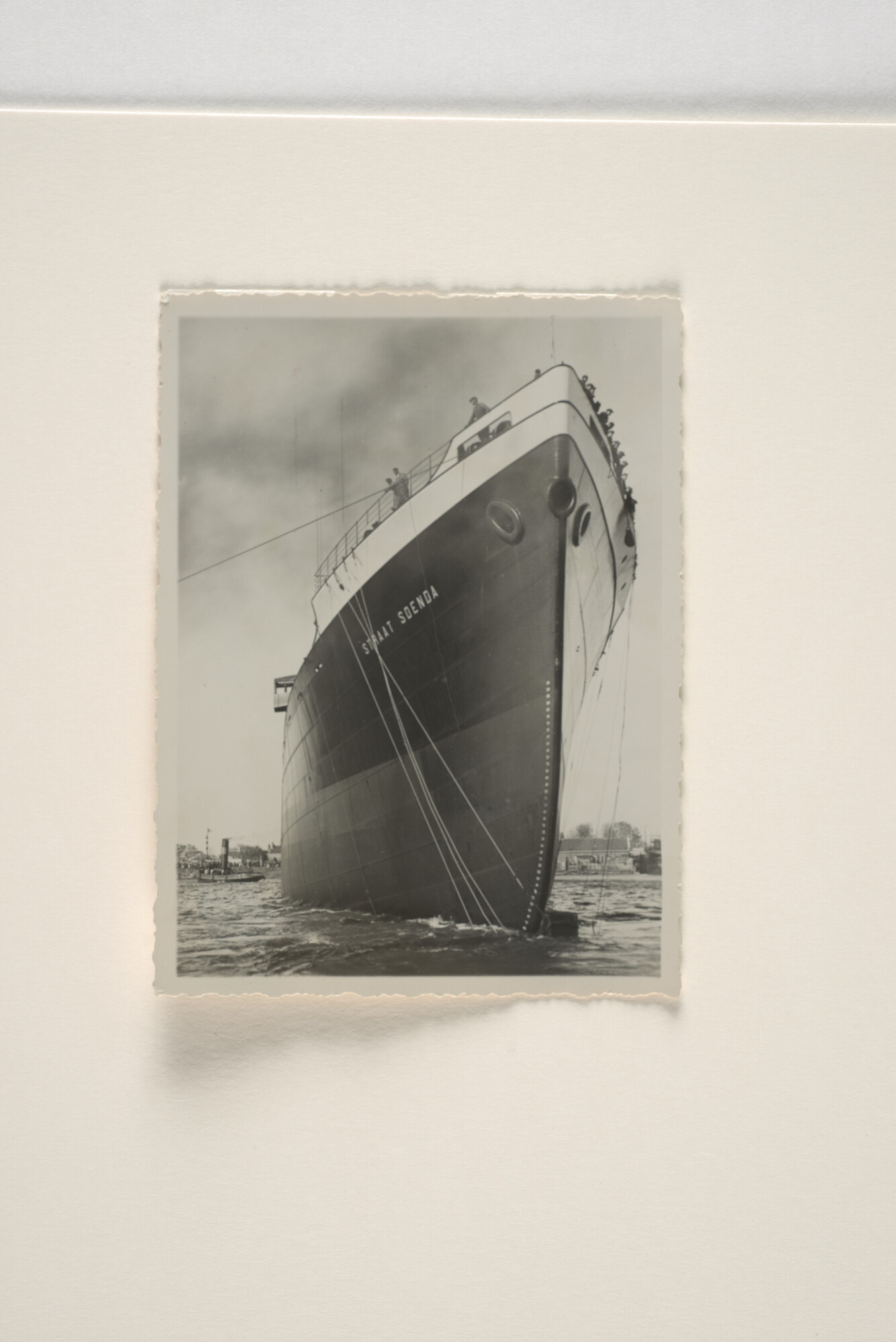 1994.1770; Fotos van de tewaterlating van het vrachtschip ms. Straat Soenda; fotoreportage