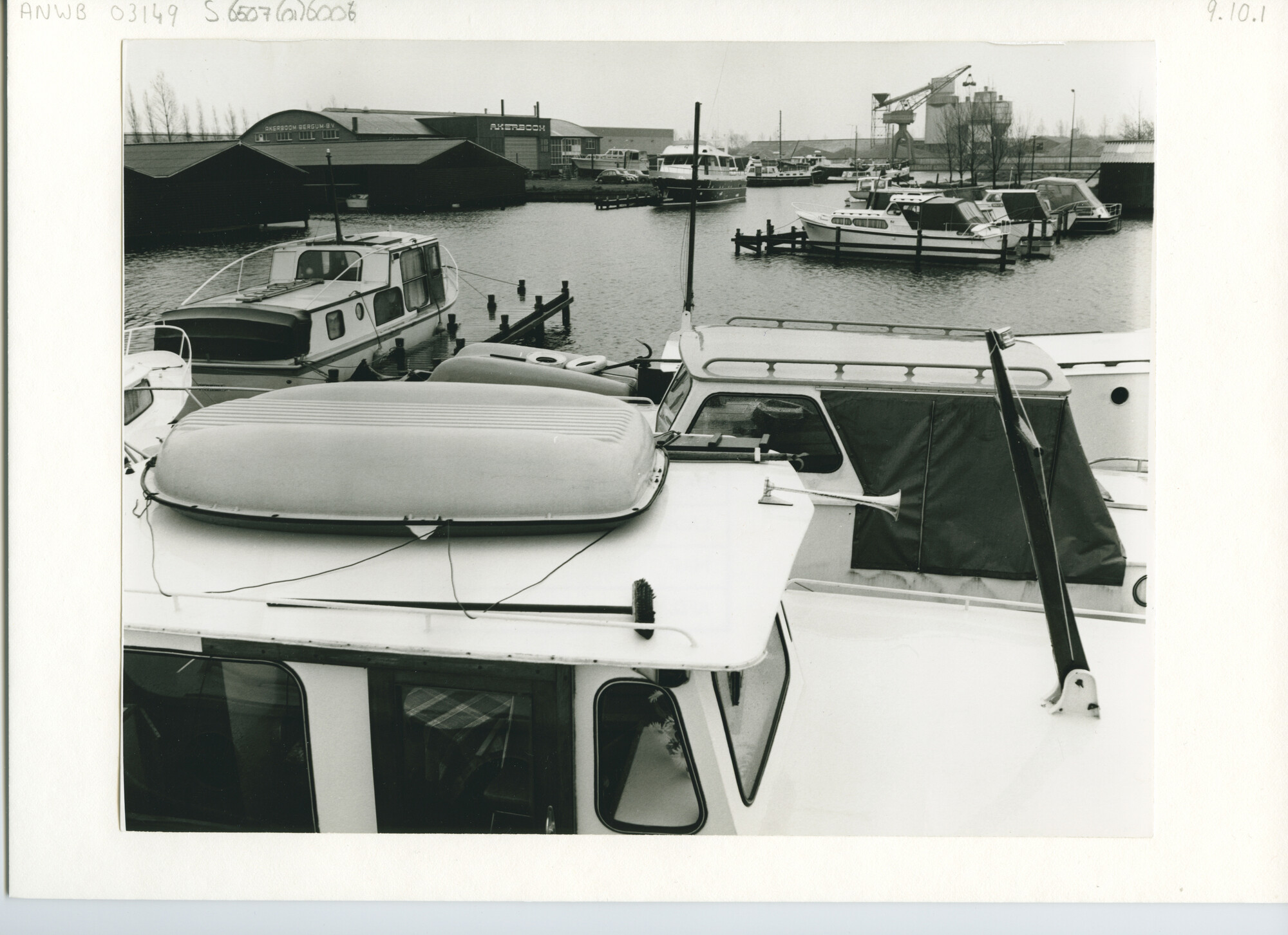 S.6507(01)6006; Foto van het Bergummermeer; foto