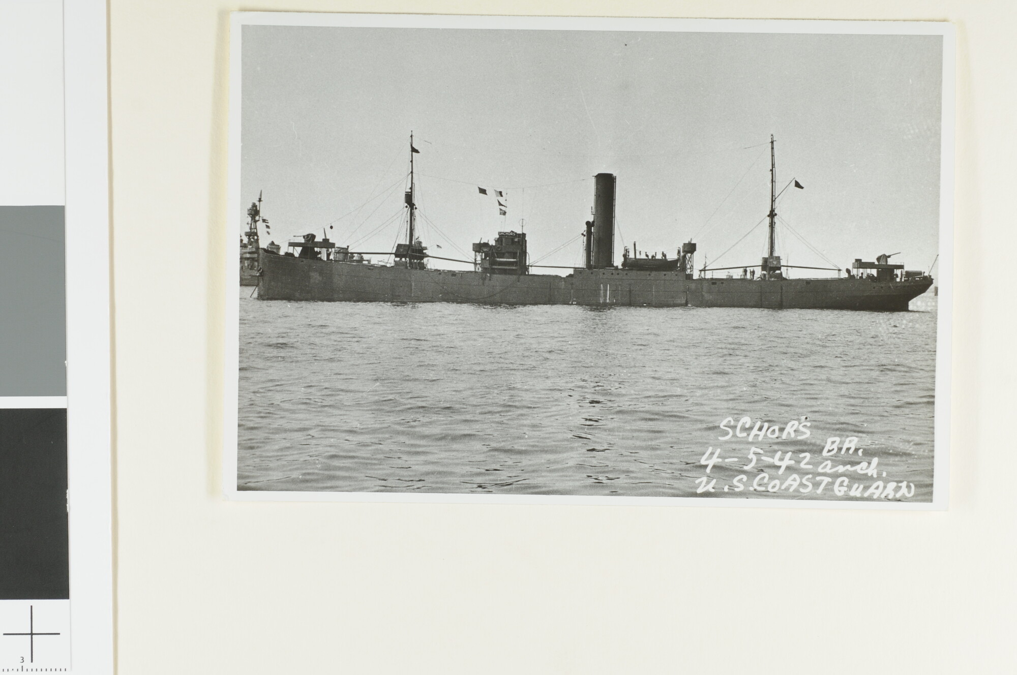 A.4744(54); Het Britse vrachtschip ss. Shchors (ex- Vechtdijk van Solleveld; foto