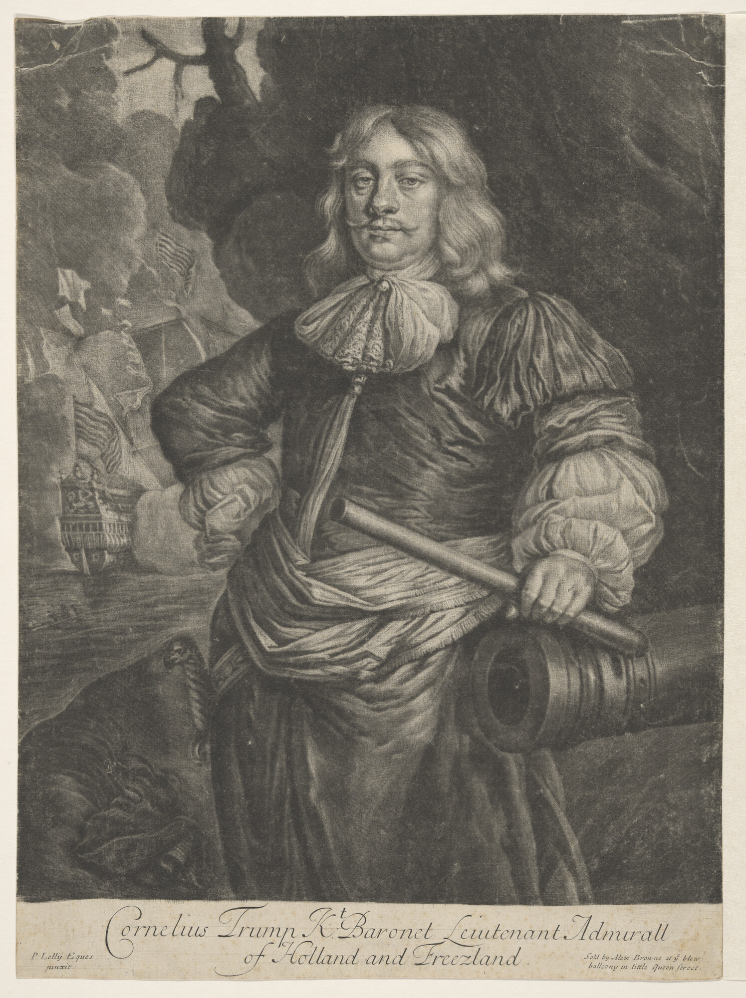 A.0145(178)03; Portret van Cornelis Tromp; prent