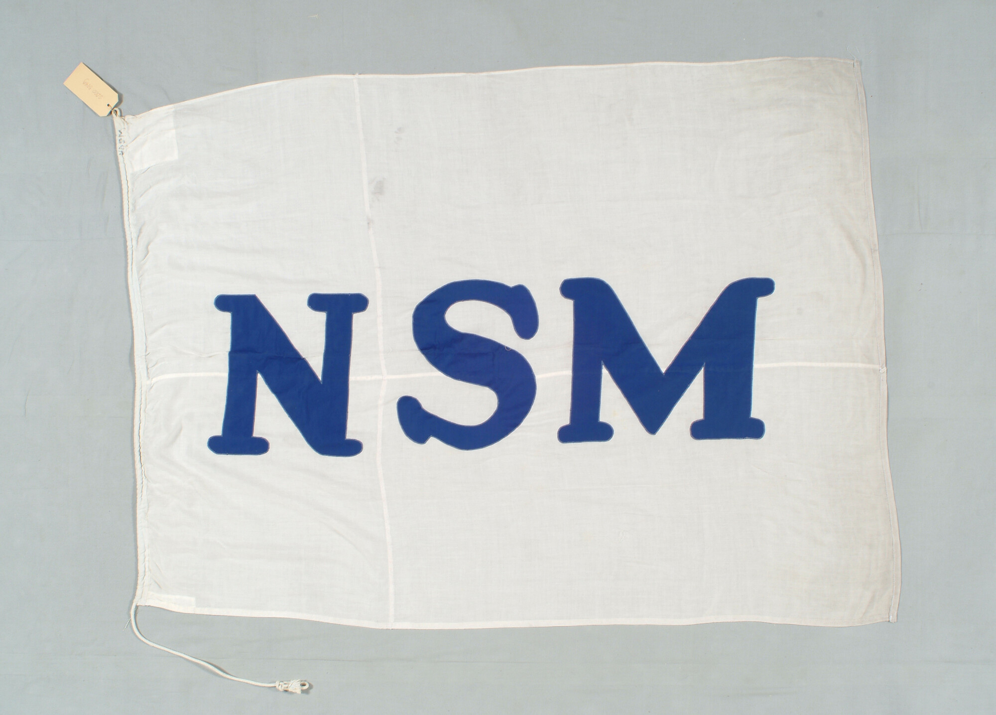 2000.5149; Werfvlag van de NSM, Amsterdam; vlag