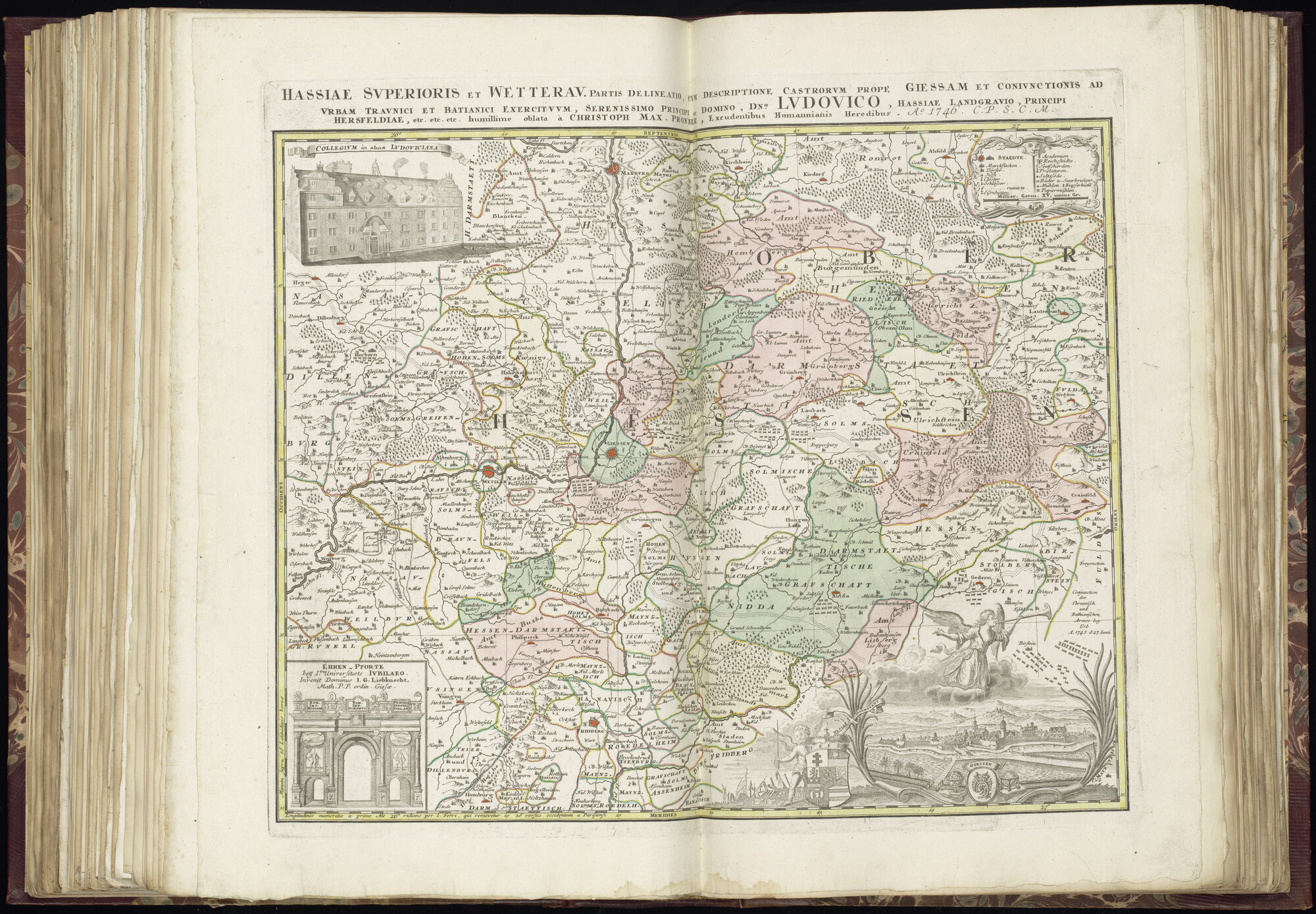B.0032(028) [kaart 090]; Kaart van Centraal-Duitsland; kaart