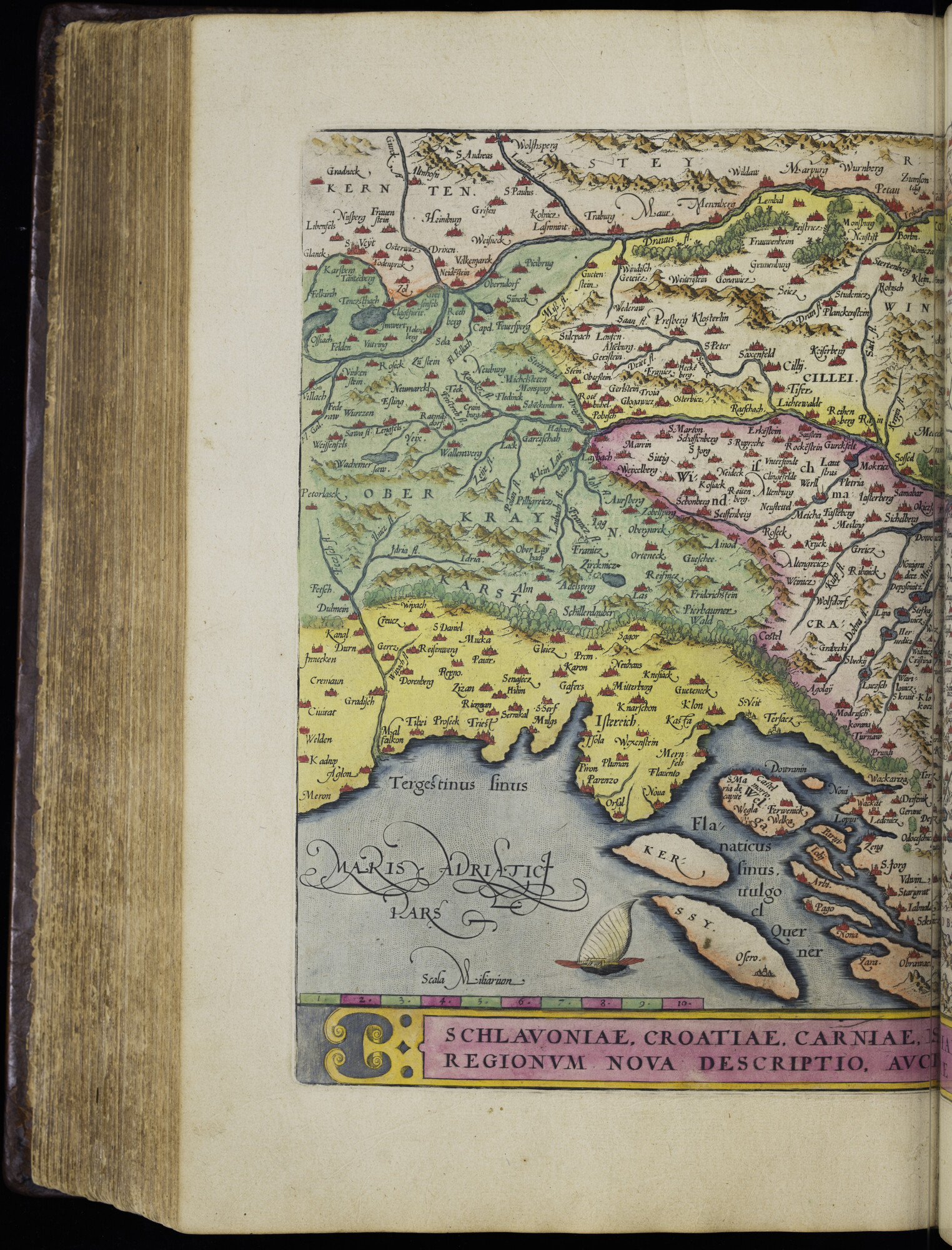 A.0145(232) [kaart 102]; Kaart van Slovenië, Kroatië en Bosnië en Herzegovina; kaart