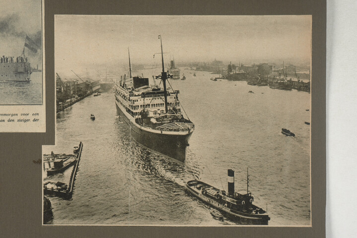 2001.1755; Omslag met vele foto's en knipsels van meest bergingsactiviteiten door Reederij v/h Gebroeders Goedkoop te Amsterdam in de periode 1929 / 1949; omslag