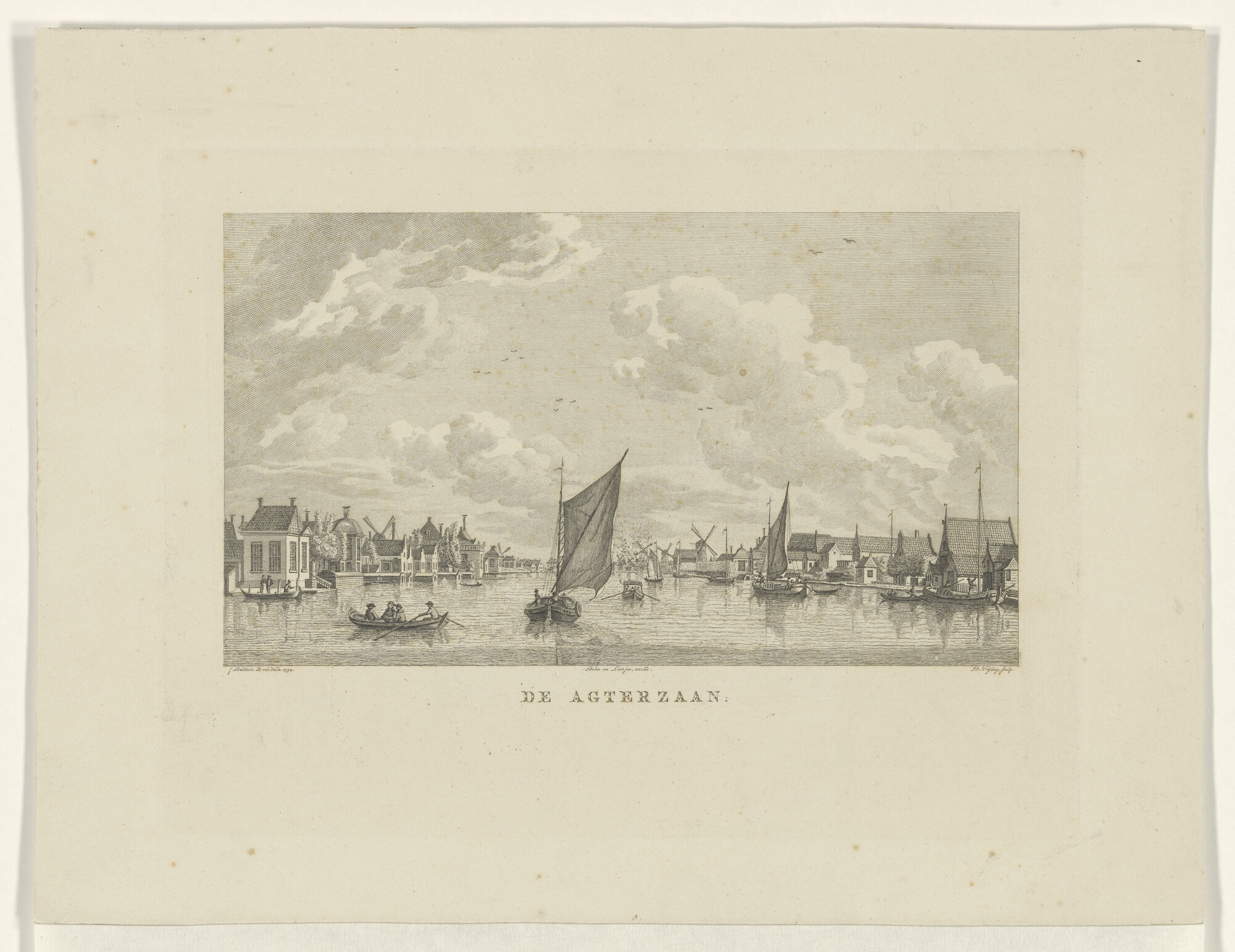 A.0149(0674); De Achterzaan; prent