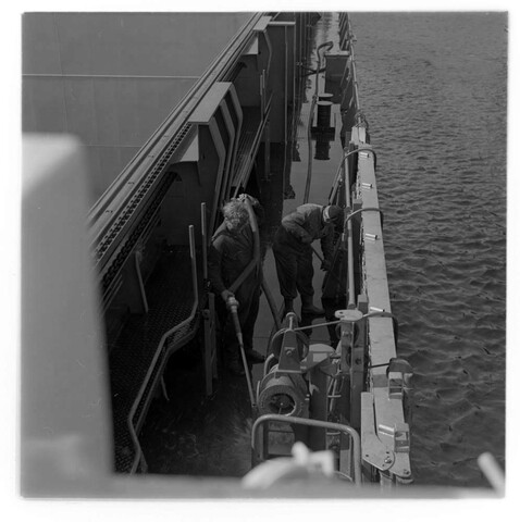 S.5219(12)0634a; Negatieven van het containerschip ms. 'Otto Porr' gebouwd op de ASM-werf; negatief