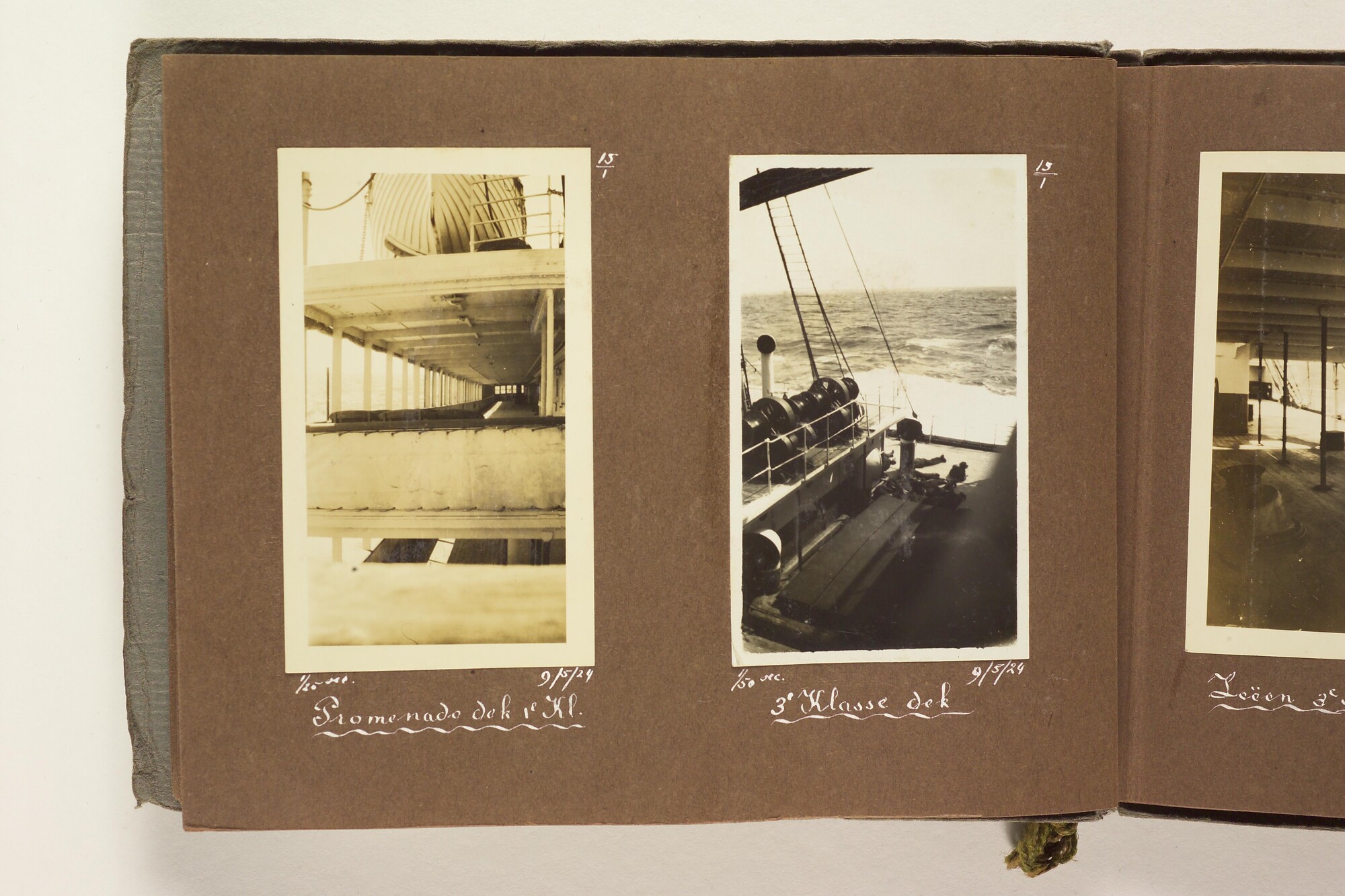 S.6156(06)e; Fotoalbum e) uit een serie van veertien uit de Collectie Job over zijn reis; fotoalbum